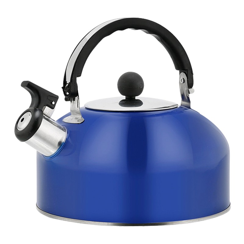 1.8L Whistling Kettle Teapot Stainless Steel Whistling Camping Bottle Pot