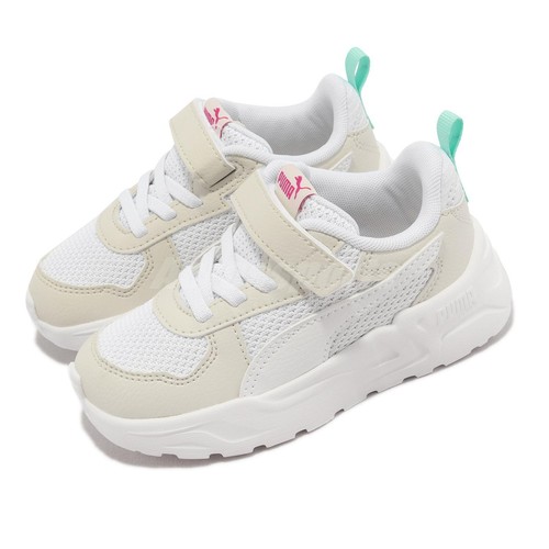 

Кроссовки для бега для малышей Puma Trinity Lite AC INF White Mint Strap 391481-04, Белый, Trinity Lite Ac+ Inf