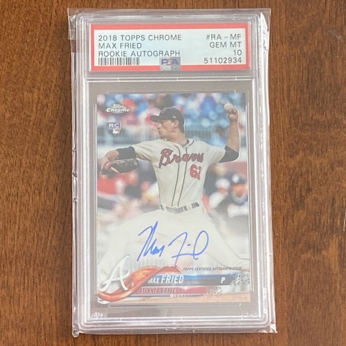 MAX FRIED RC 直筆 auto MLB 2018 Panini /49 Max Fried 2018 Topps Silver Pack #49 1983 Chrome Promo Price