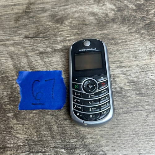 Vintage Motorola TFC139B Silver 96x65 Pixels (Tracfone