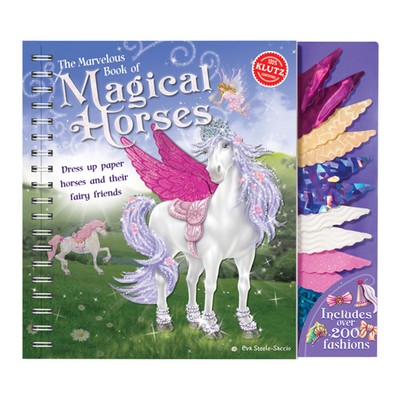 New - Klutz The Marvelous Book of Magical Horses - Ages 6+ | 1 player