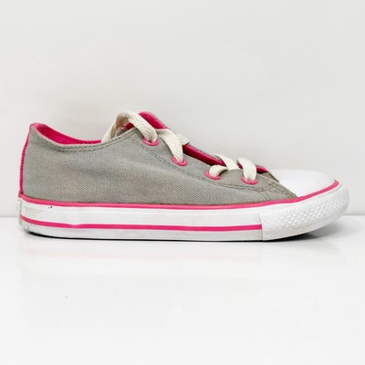 Converse Girls Chuck Taylor All Star 740578F Серые повседневные кроссовки, размер 10