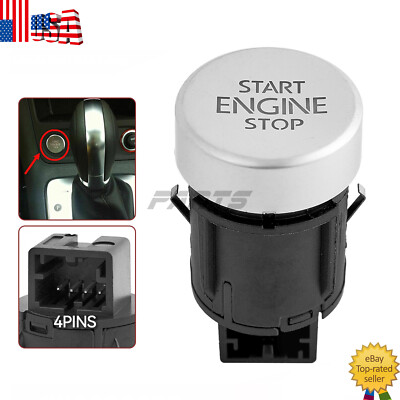 5N0959839 Start Stop Switch for VW Seat Pushbutton Ignition Tiguan Sharan
