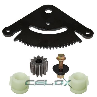 Steering Sector & Pinion Gear w/Bushings for John Deere LA130 LA135 LA140 LA145