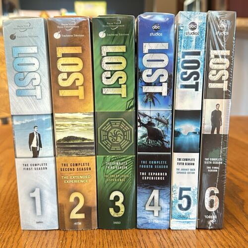 LOST Complete Series DVD LOT of 6 Seasons 1 2 3 4 5 6 Boxed Sets, 37 DVDs 1-6 LOST Complete Series DVD LOT of 6 Seasons 1 2 3 4 5 6 Boxed Sets, 37 DVDs 1-6