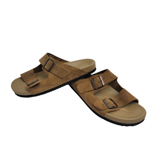 Allen Edmonds Sparrow Slide Mens Sandal Sand Size 10 Leather  display picture 1