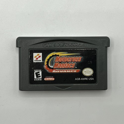 Nintendo Game Boy Advance Motocross Maniacs Advance Tested Nintendo Game Boy Advance Motocross Maniacs Advance Tested