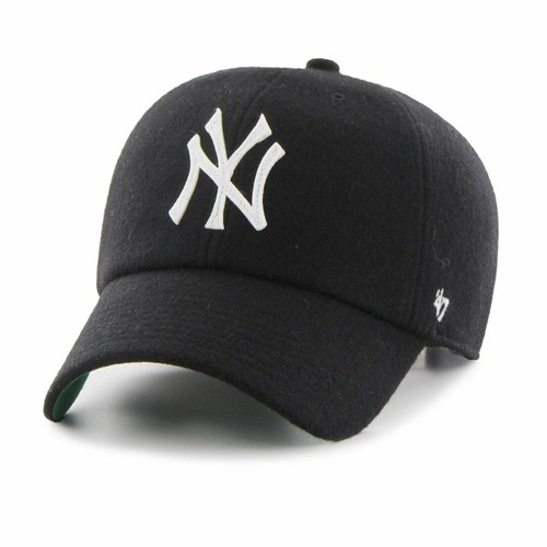 

Мужские 47 Brand NY Yankees Clean Up Strapback - Черный