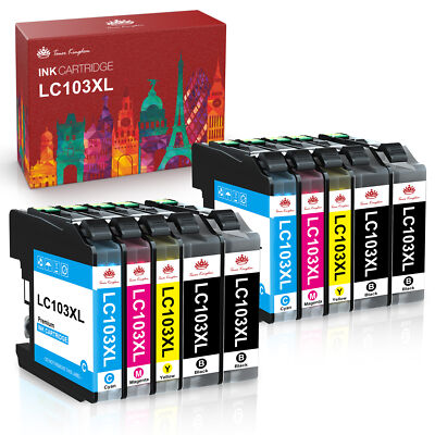 Compatible LC103XL Ink Cartridges for Brother MFC-J450DW J4310DW J6720DW Lot 