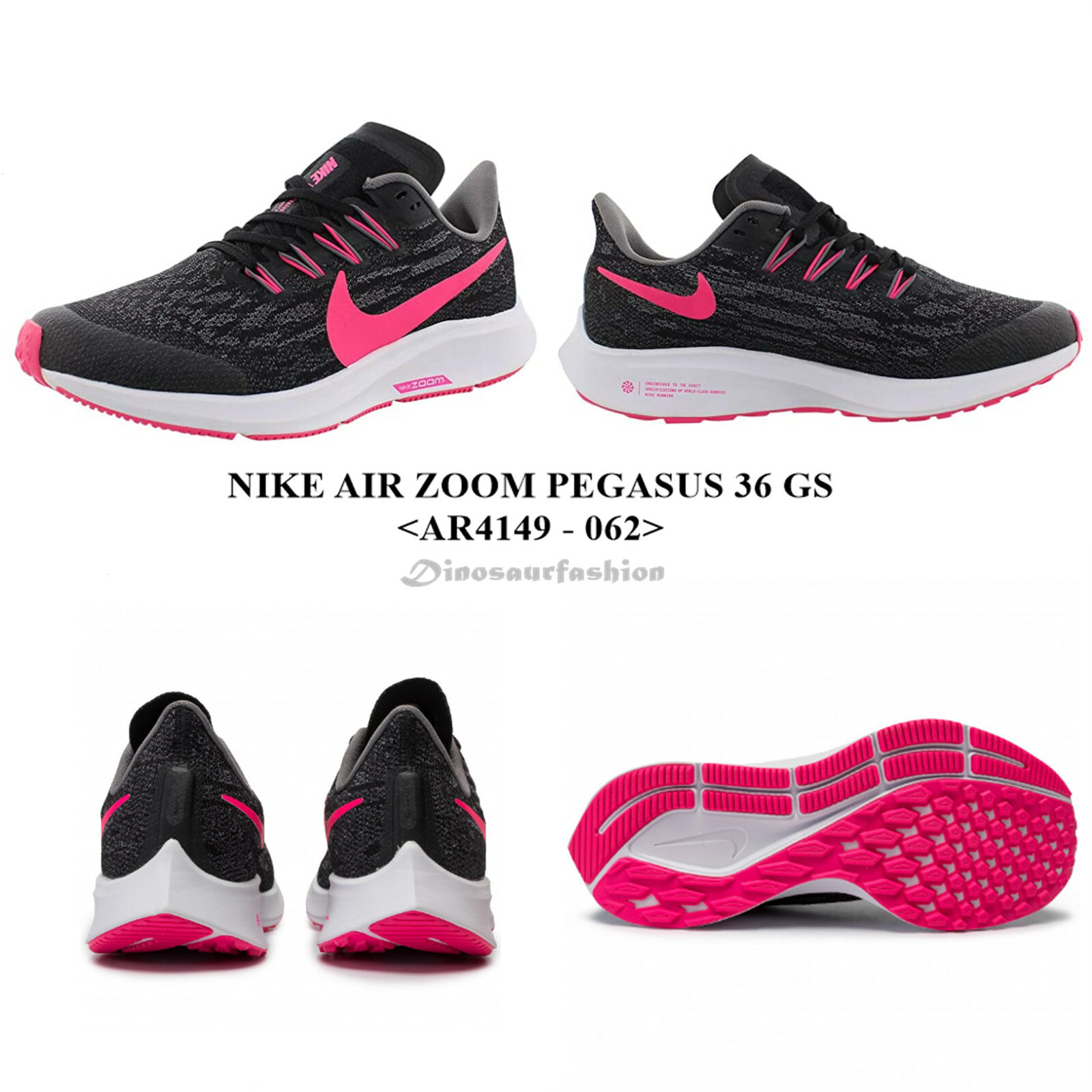 NIKE AIR ZOOM PEGASUS 36 GS AR4149 - 062 ,Young RUNNING/CASUAl Shoe's | eBay