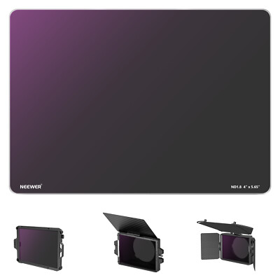 NEEWER 4''x5.65'' ND1.8(6 Stops) Square ND Filter for Tilta SmallRig Matte Box
