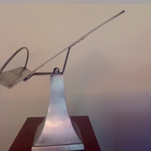 Cookbook Holder Stainless Steel Pedestal Vintage Commercial Quality