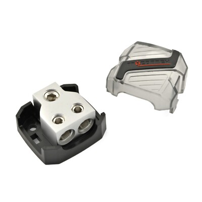 TC4DB-2 1/0-4 Gauge Input and 2 4/8 Gauge AWG Output Distribution Block