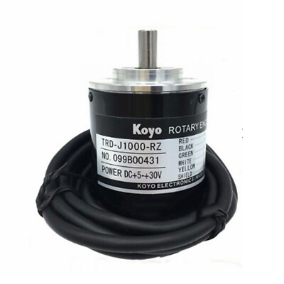 KOYO TRD-J1000-RZ INCREMENTAL SHAFT ROTARY ENCODER FOR INDUSTRY USE NEW