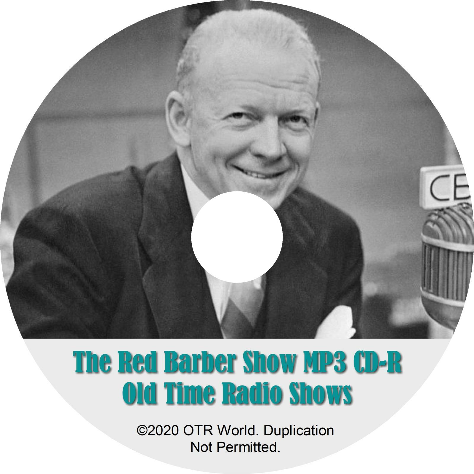 The Red Barber Show OTR OTRS Old Time Radio Shows MP3 CD-R 2 Episodes