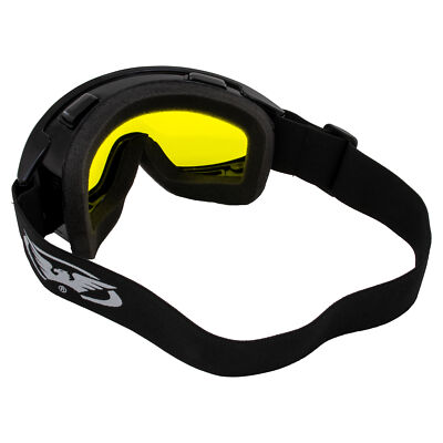 Global Vision Windshield Goggles with Yellow Lens