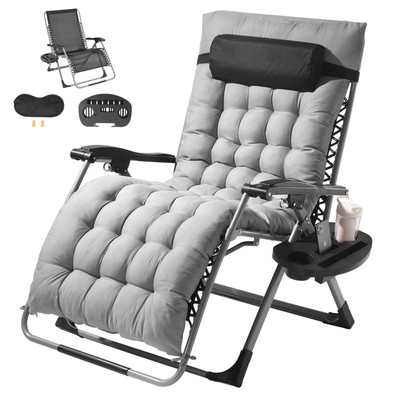 Zero Gravity Chair 33'' Zero Gravity Recliner Lounge Chair Indoor & Outdoor