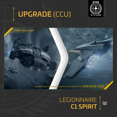 Star Citizen - CRUSADER C1 SPIRIT - UPGRADE - (CCU)
