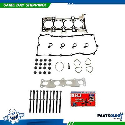 DNJ HGB1170 Head Gasket Set with Head Bolt Kit For 13-16  Dodge Dart 2.0L L4