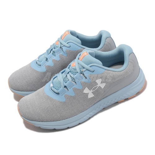 

Кроссовки Under Armour Charged Impulse 3 Knit UA Grey Blue для женщин Road Running 3026686-102, Серый, Charged Impulse 3 Knit
