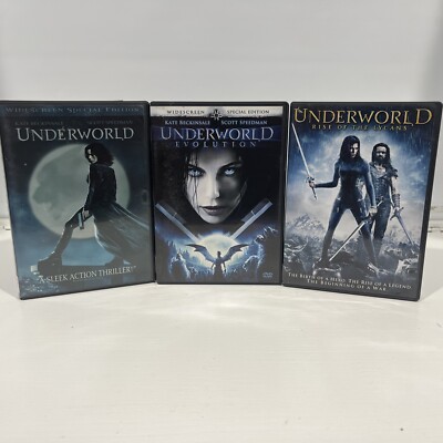 Underworld + Evolution + Rise of Lycans DVD | Trilogy  Buy 2 Get 1 Free 