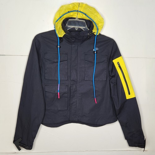 アウターその他 OFF-WHITE x Nike Women's Running Jacket Black Yellow FW 19 WMNS) Nike x Off-White Running Jacket 'Black Yellow' BV8041-010