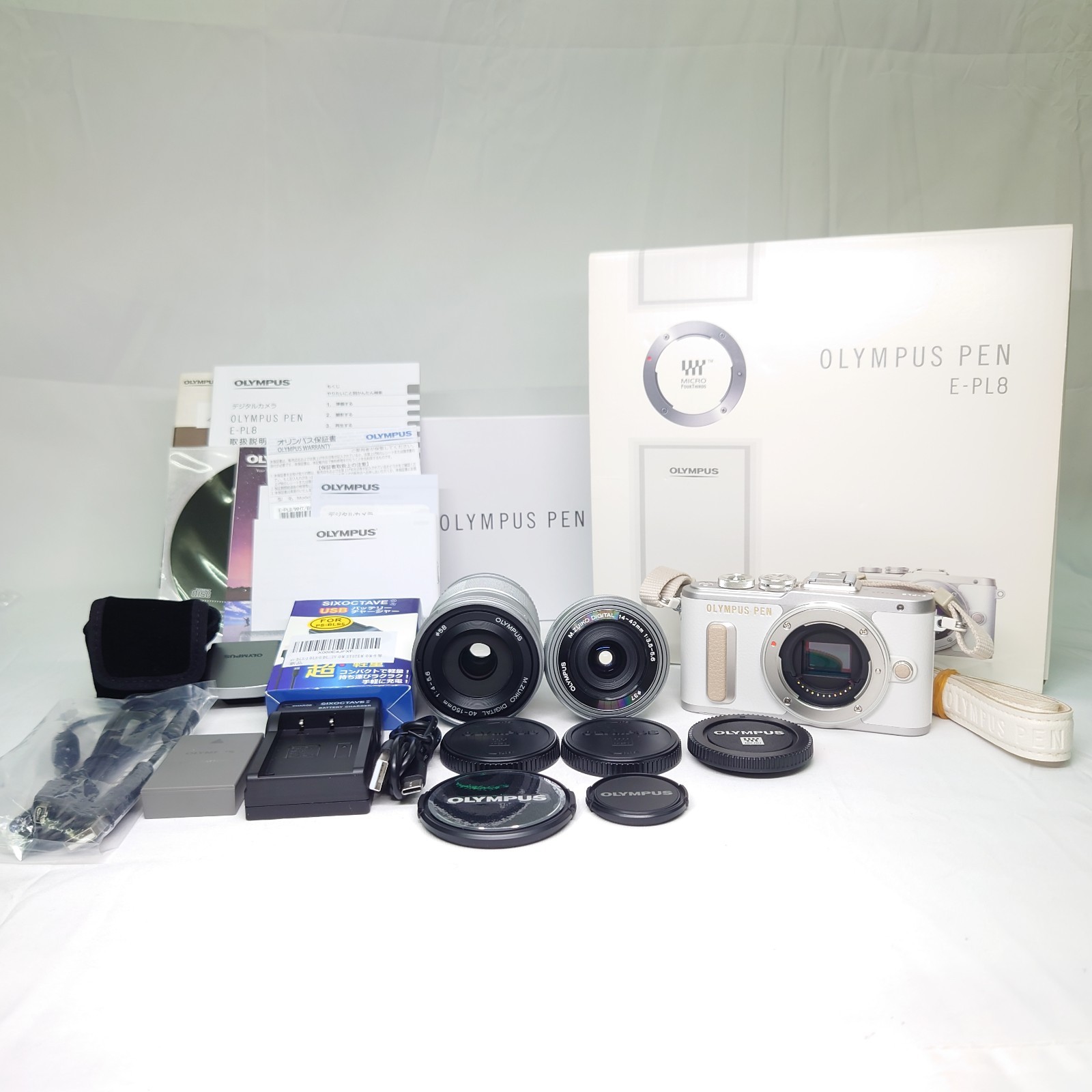 OLYMPUS PEN  E-PL8 レンズ単品40-150mm insight-shop_e-p7-40150st-sl