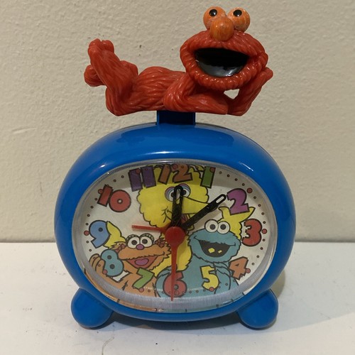 Vintage Jim Henson Fantasma Sesame Street Elmo Alarm Clock