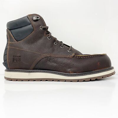 

Timberland Pro Mens Irvine 6 A44UP Коричневые рабочие ботинки из легкого сплава, размер 15 W, Коричневый, Irvine