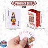 3 Decks Mini Playing Cards, Party Spoof Fun Smal Playing Cards, Miniature Poker Cards, Mini Poker Game for Adults, Party Favor, Tiny Deck of Novelty Party Gift for Par, Christmas, Halloween(Small)