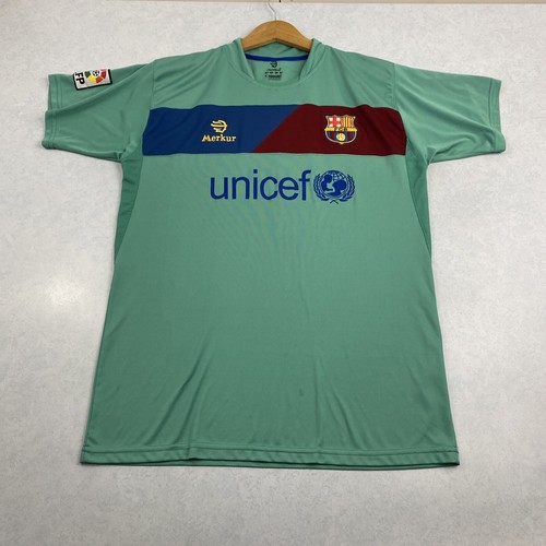 【未使用品・タグ付き】FC Barcelona 長袖 UNICEF FC BARCELONA 2007-2008 Unicef camiseta shirt trikot maillot