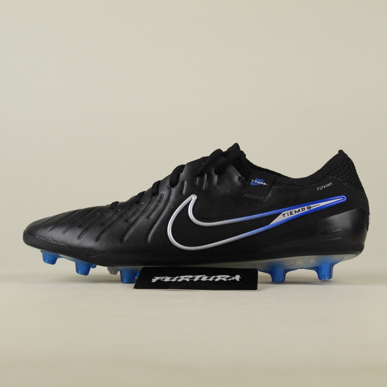 Nike Legend 10 Elite AG-Pro Black Blue DV4330-040 Men's Size