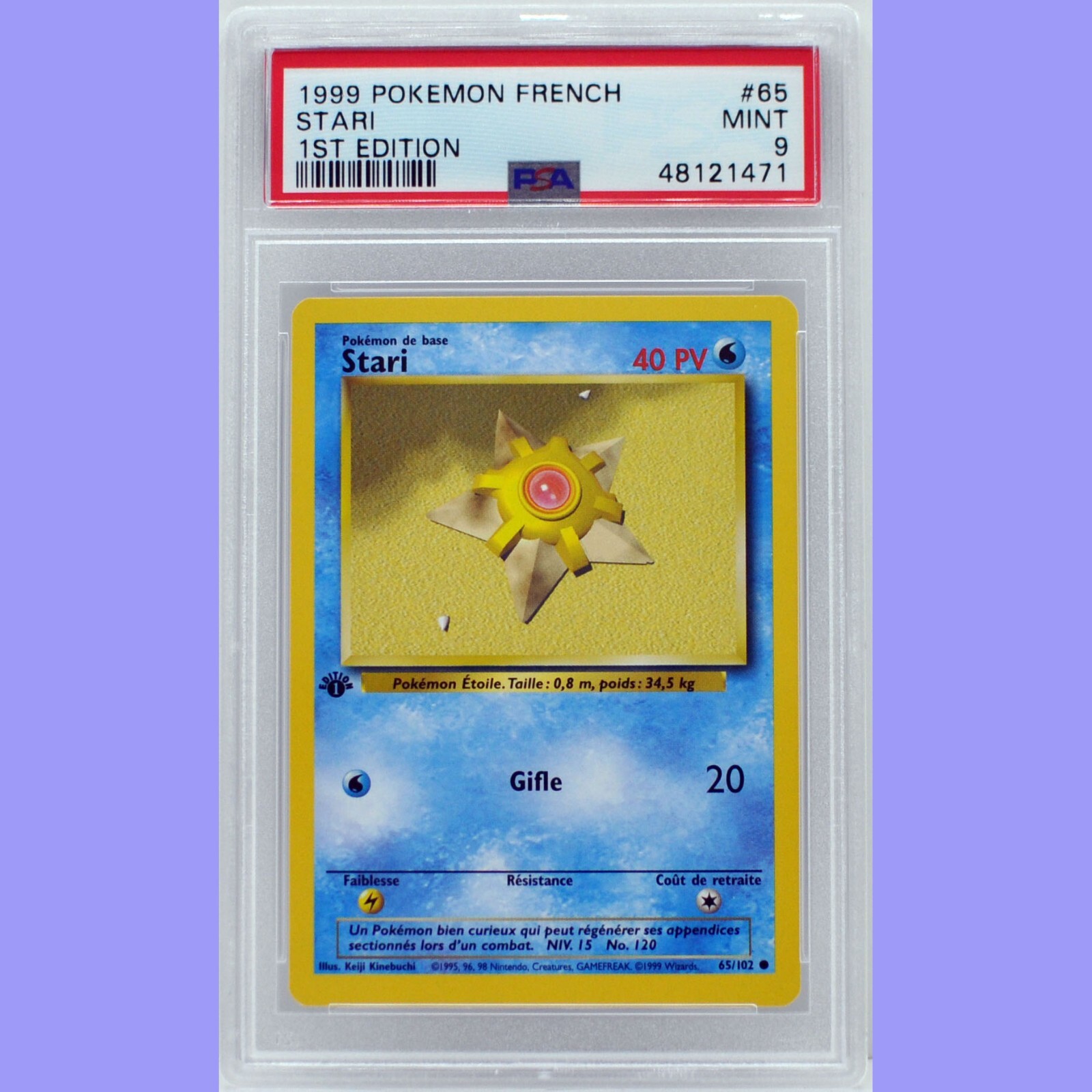 Pokémon ポケモン 初代 PSA10 Hitmonlee Staryu $_57.JPG?set_id=880000500F