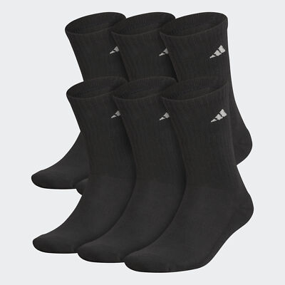 

Мужские носки adidas Athletic Cushioned Crew, 6 пар, Черный