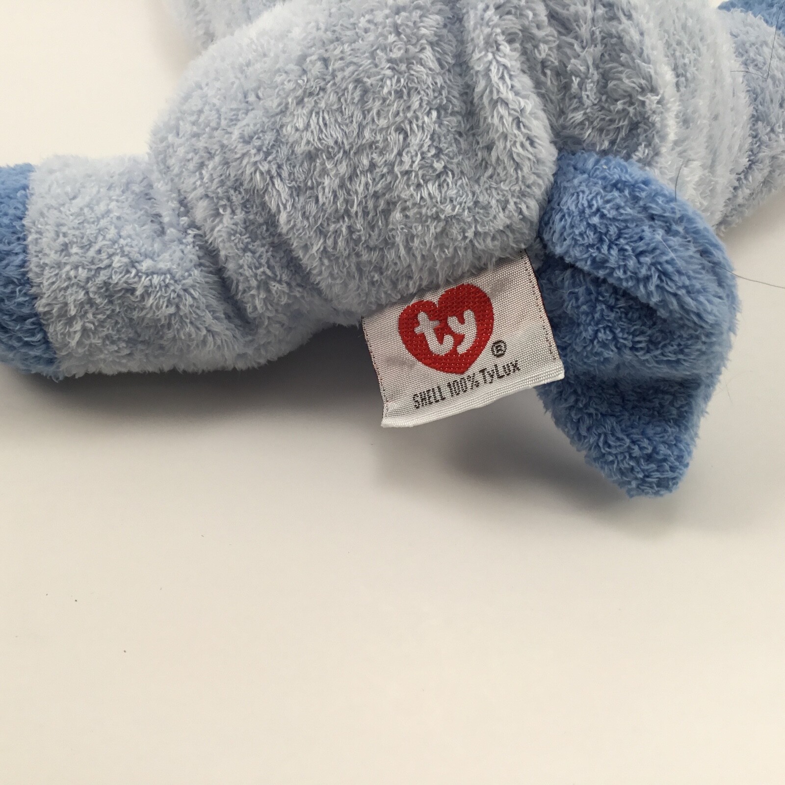 Ty Pluffies 2007 LOVE TO BABY Blue Horse Horsey Stuffed Animal Plush Toy