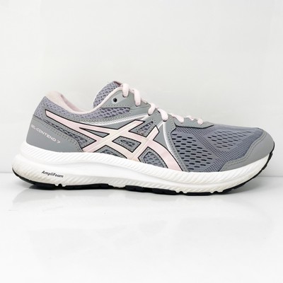 

Женские кроссовки Asics Gel Contend 7 1012A911 серые кроссовки размер 8,5, Серый, Gel Contend 7