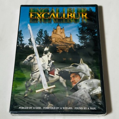 Excalibur - DVD - New / Sealed - King Arthur Knights of The Round Table Merlin