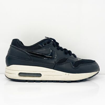 

Nike Womens Air Max 1 319986-039 Черная повседневная обувь Кроссовки Размер 8, Черный, Air Max 1