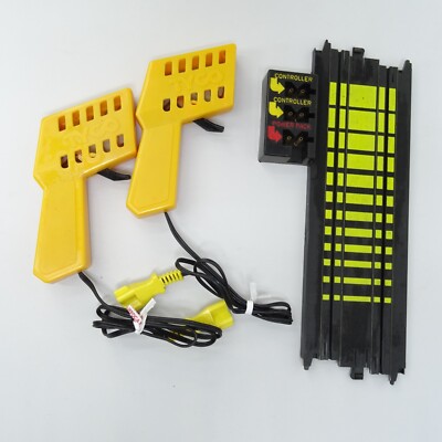 Tyco X2 Controllers Lot Slot Car Race Track Set NO POWER PACK Yellow