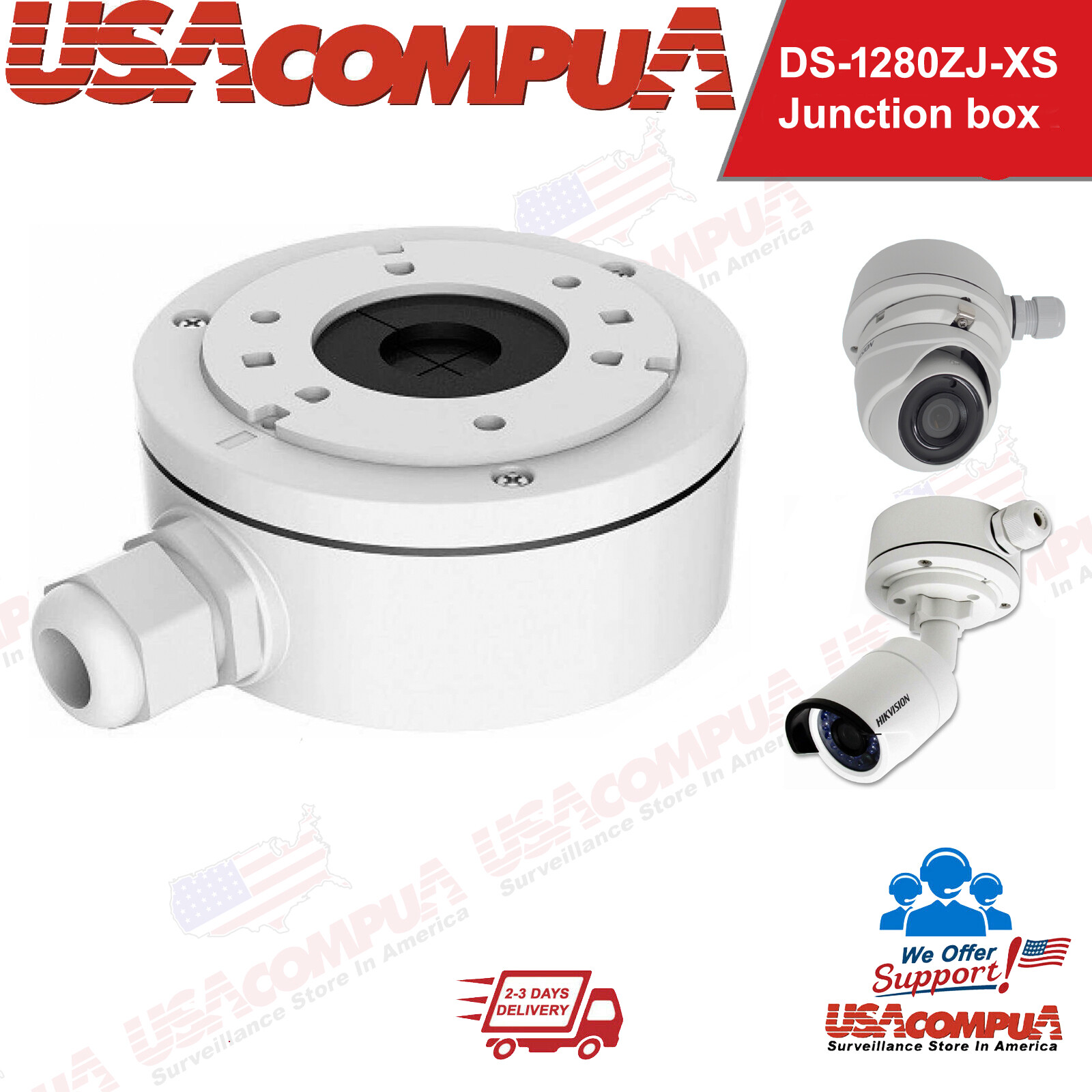 DS-1280ZJ-XS Original Junction box Mini Bullet and Mini