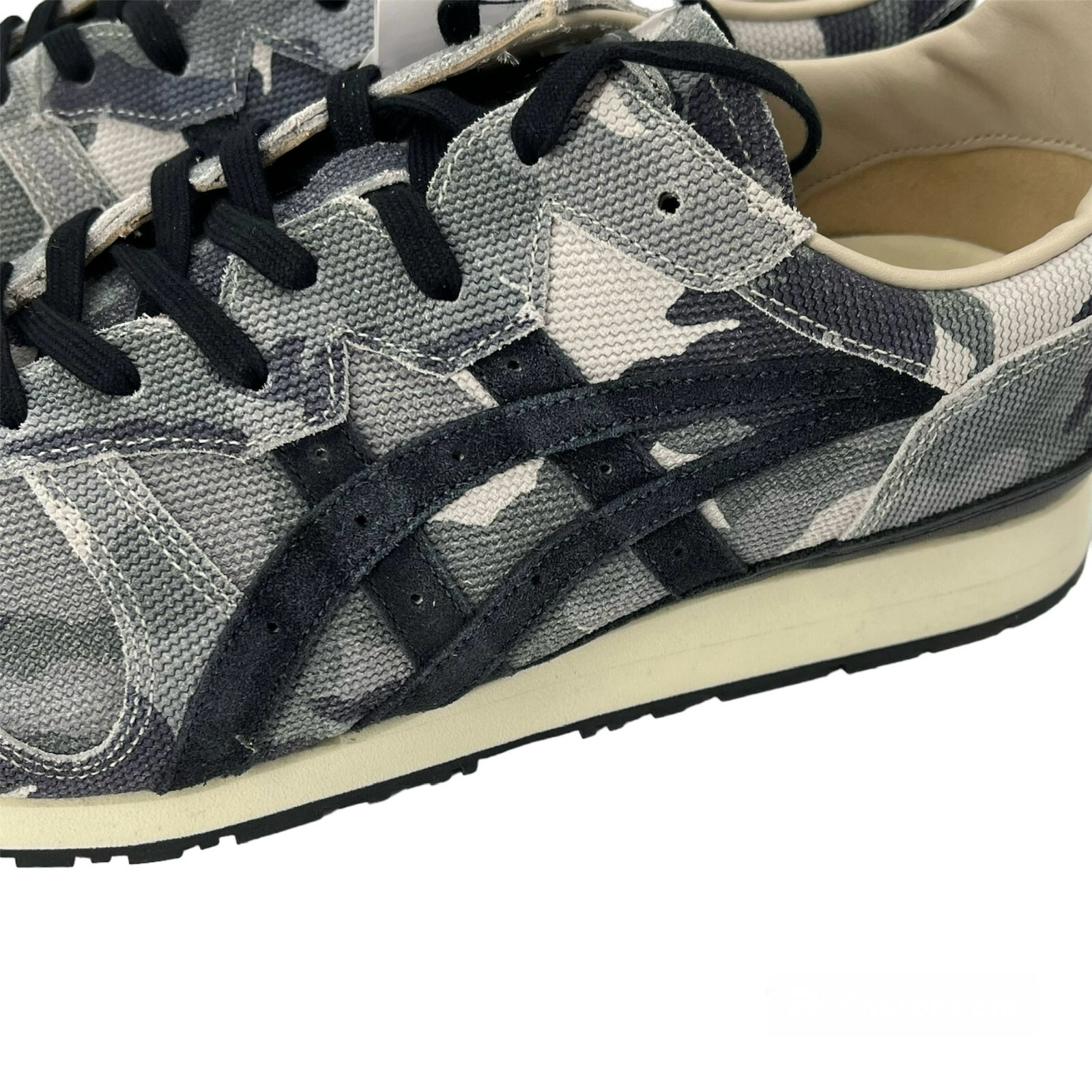Pre-owned Onitsuka Tiger Nippon-made Tiger Ally Deluxe Low Top Sneakers Sheet Rock Us 9