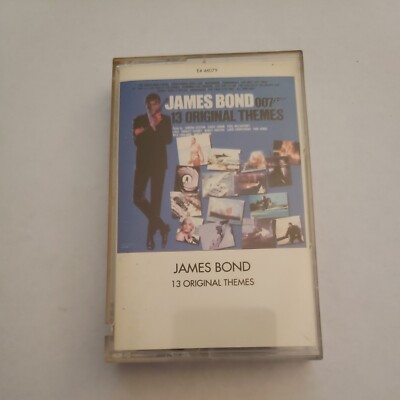James Bond 007, 13 Original Themes Movie Songs - 1983 Cassette