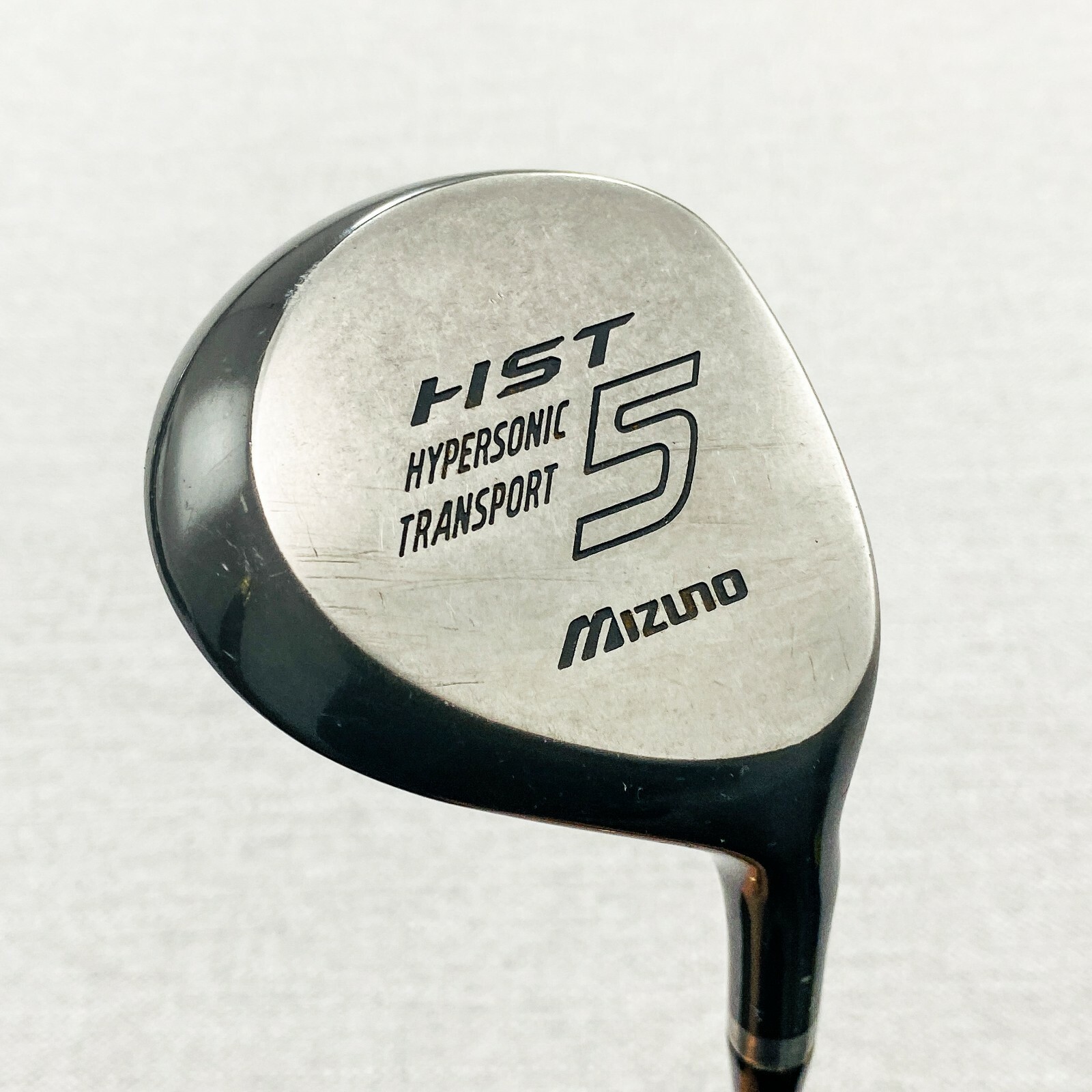 Vintage Mizuno HST HYPERSONIC 3 Wood Regular Steel Shaft Mizuno Grip Vintage Mizuno HST HYPERSONIC 3 Wood Regular Steel Shaft Mizuno Grip