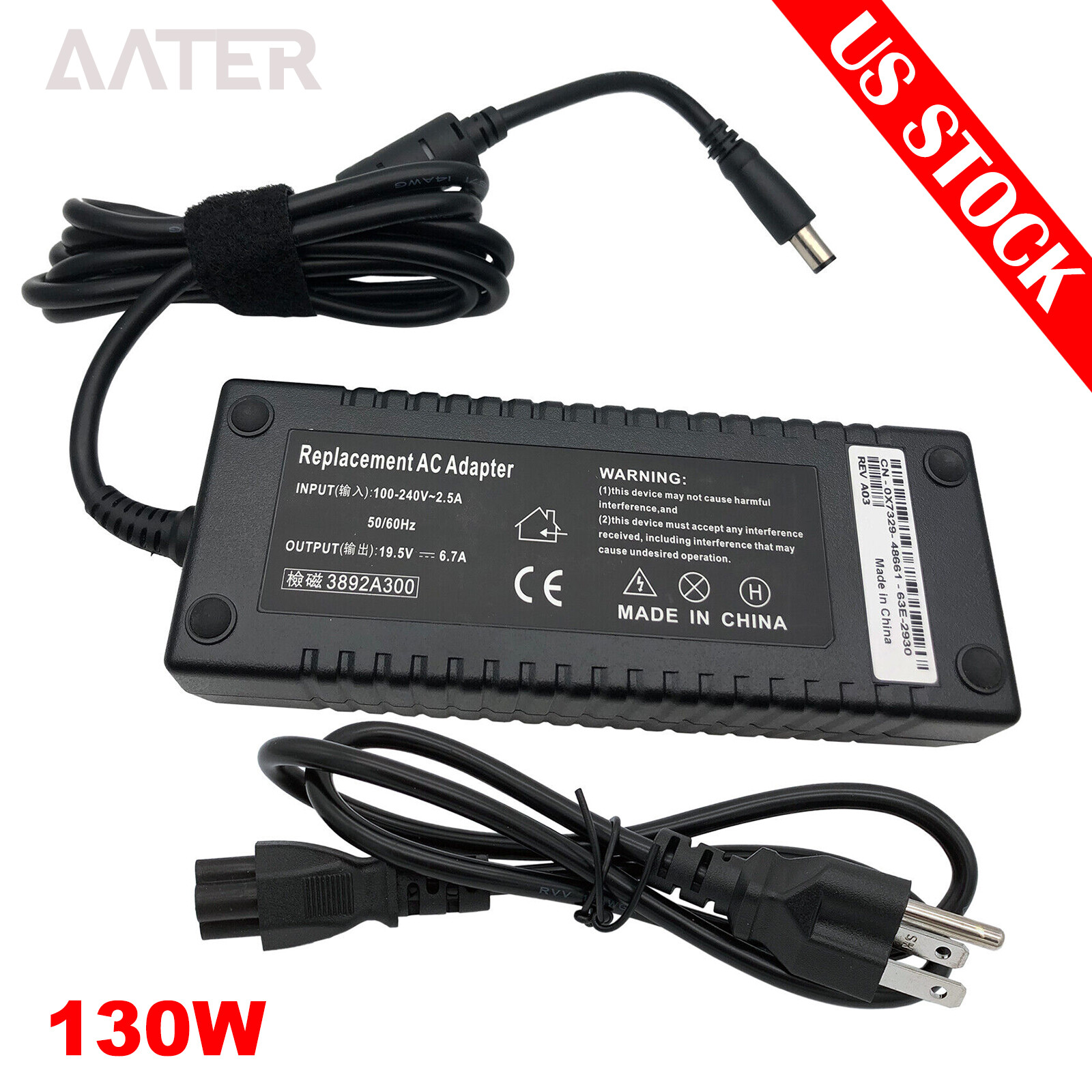 Charger For Dell Precision M2800 M4600 Ju012 Da130pe1-00