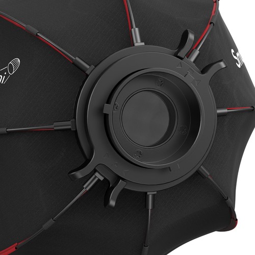 SmallRig RC 60B Bi-Color LED Monolight Video Light+RA-D30 Mini Parabolic Softbox