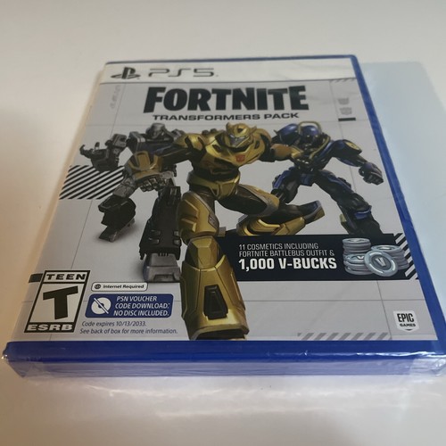 Fortnite Transformers Pack - PlayStation 5 (PS5) - Brand New