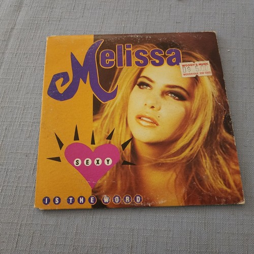 Melissa - Sexy Is The Word (CD 1991) Cardboard Sleeve 2 Track Australian Single