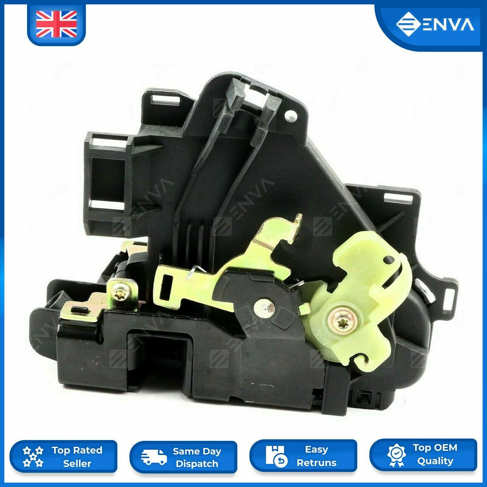 Front Right Door Lock Actuator Mechanism for VW Polo 2001-2005 3B1837015BR