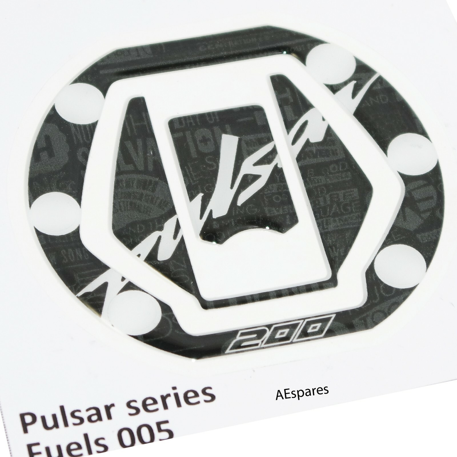 Customize Vinyl Fuel Cap Sticker Emblem Decal For Bajaj Pulsar 200cc  