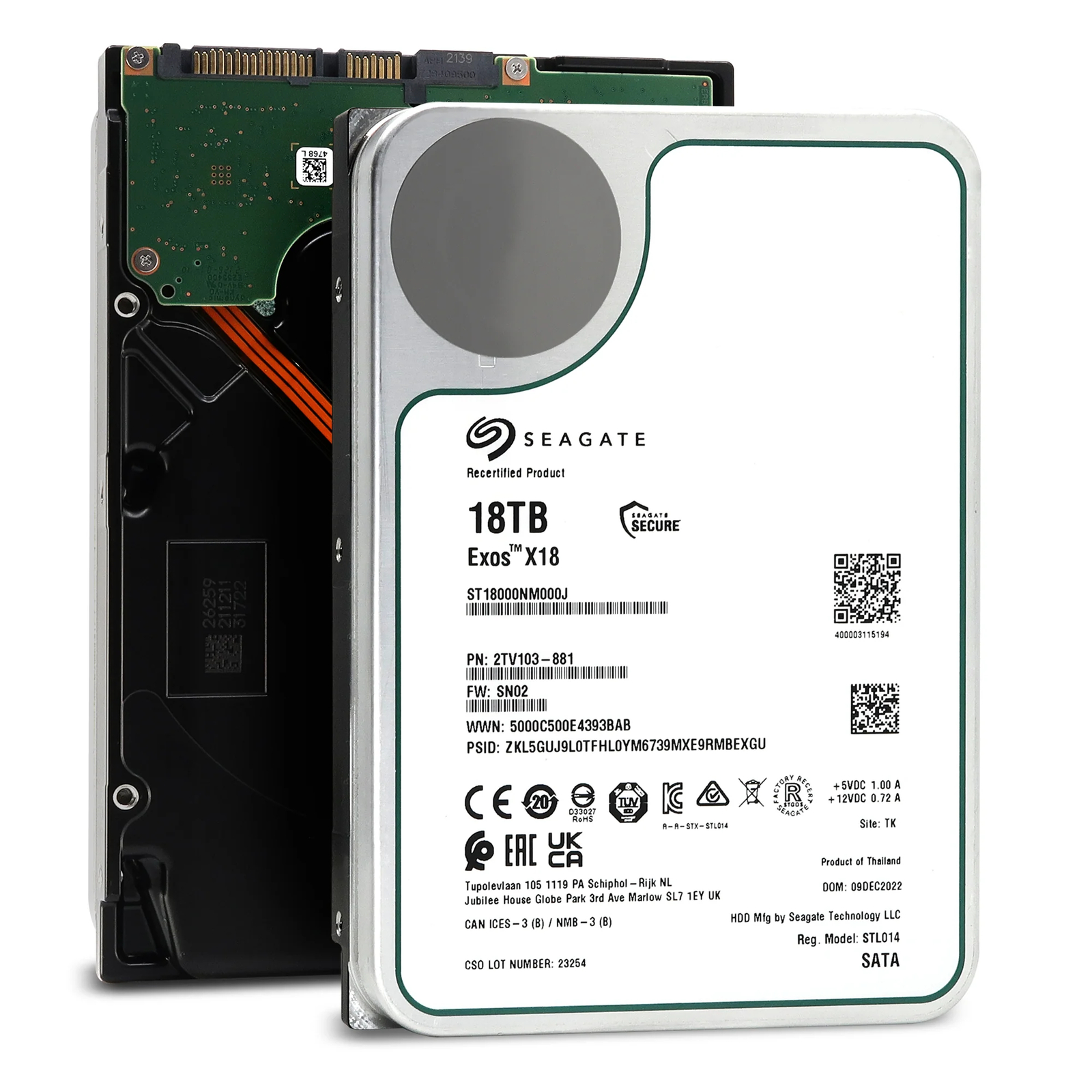 Seagate Barracuda 8TB Interne Festplatte ST8000DM004 3,5 Zoll HDD